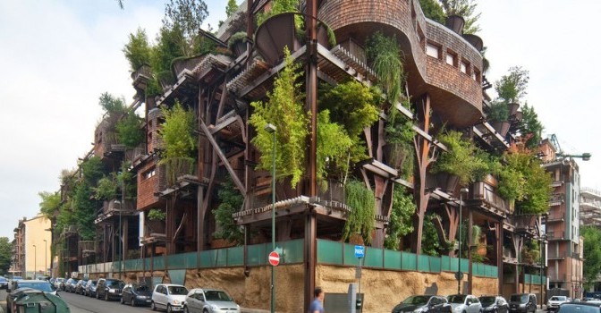 Air and Noise Pollution Resistant Urban Treehouse Protecting Residents