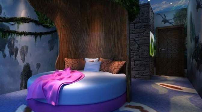 Starry colorful bedroom ideas