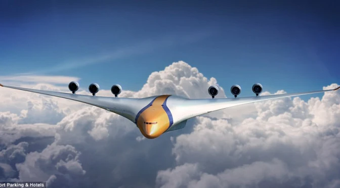 A glimpse of what air travel will look like in 2050?